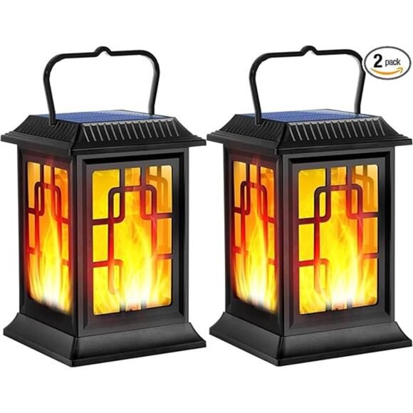 Solar Lanterns Outdoor Waterproof Hanging Solar Lanterns Garden Lights Solar - Picture 8 of 8